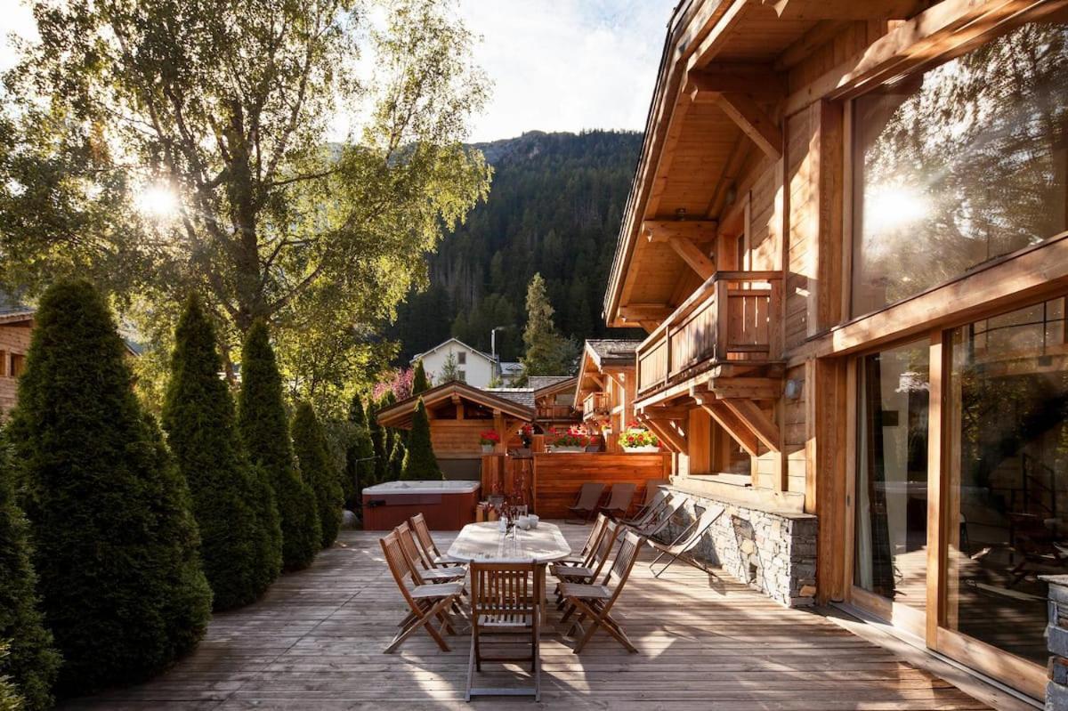 Вілла Les Rives D'Argentiere Шамоні Екстер'єр фото
